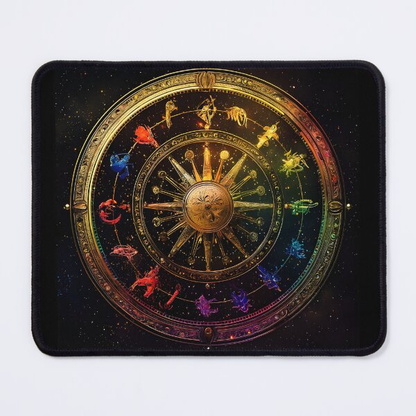 Item preview, 3d Render Of Zodiac Wheel Celestial designed and sold by Checho30.