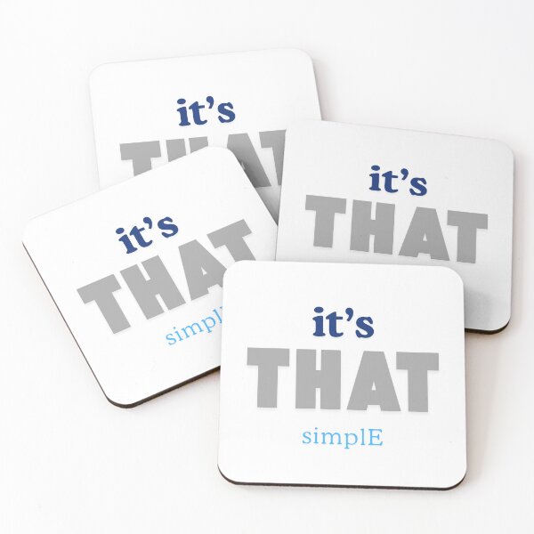 Item preview, It's that simple designed and sold by ArtistTejal.