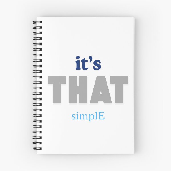Item preview, It's that simple designed and sold by ArtistTejal.