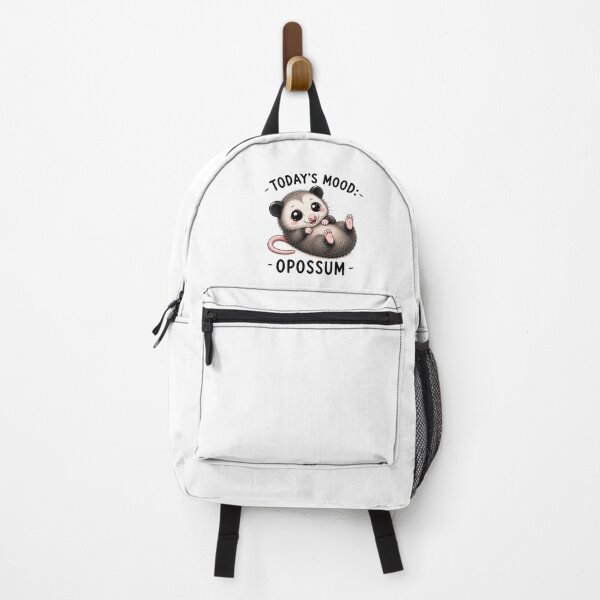 Item preview, Today's Mood: Opossum – Cute Possum Funny Animal Humor Design designed and sold by MotylekAnia.