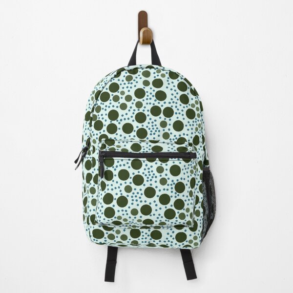 Item preview, Japanese Watermelon Green Organic Polka Dot Pattern designed and sold by Nekogobido.