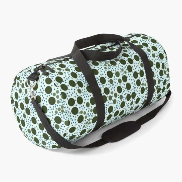 Item preview, Japanese Watermelon Green Organic Polka Dot Pattern designed and sold by Nekogobido.