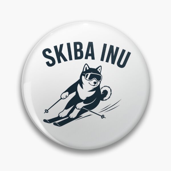 Item preview, Skiba Inu Skiing Dog designed and sold by NicramR.