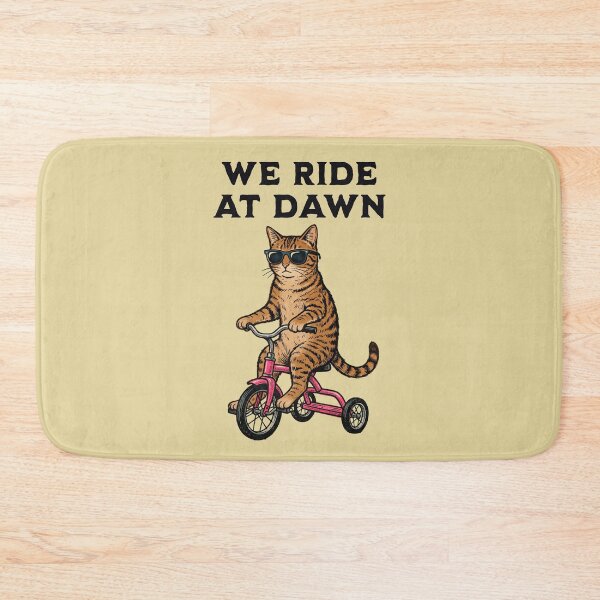 Item preview, We Ride At Dawn Cat Tricycle Sunglasses designed and sold by d247.