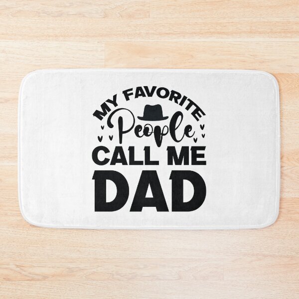 Item preview, My Favorite People Call Me Dad - Funny Dad Quotes Retro Vintage Aesthetic Proud Papa Family Gift designed and sold by FuzionRaptor.