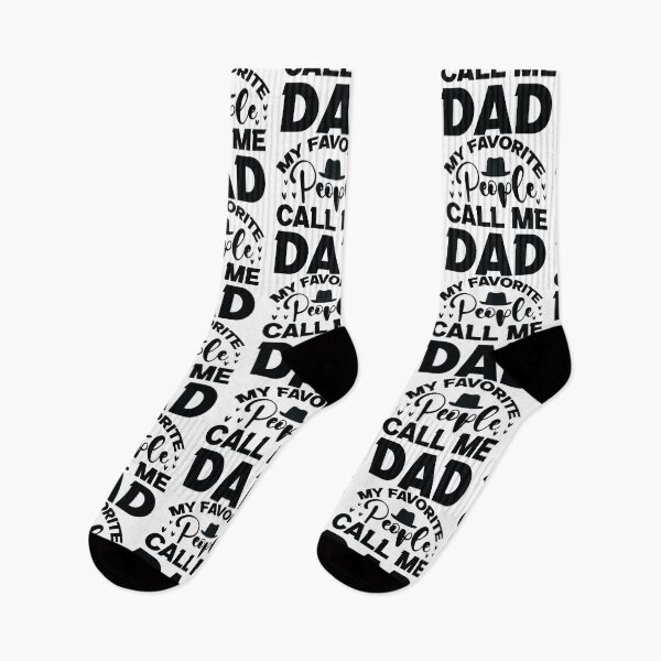 Item preview, My Favorite People Call Me Dad - Funny Dad Quotes Retro Vintage Aesthetic Proud Papa Family Gift designed and sold by FuzionRaptor.