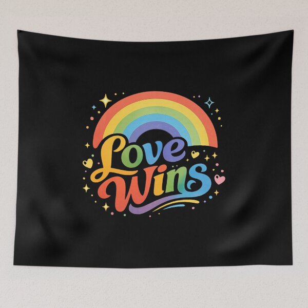 Item preview, Love Wins Pride, LGBTQ Equality, Inclusive Support, Empowerment, Statement, Community Pride Gift, Pride Month designed and sold by Sprinkle12345.