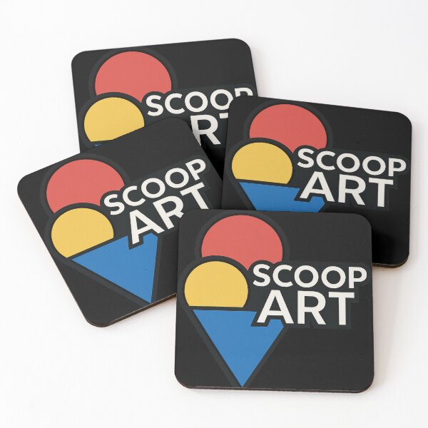 Item preview, Scoop Art Modern Ice Cream Design designed and sold by ScriptedMoments.