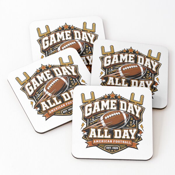 Item preview, Game Day All Day American Football Athletic Logo Vector  designed and sold by wizooo411.
