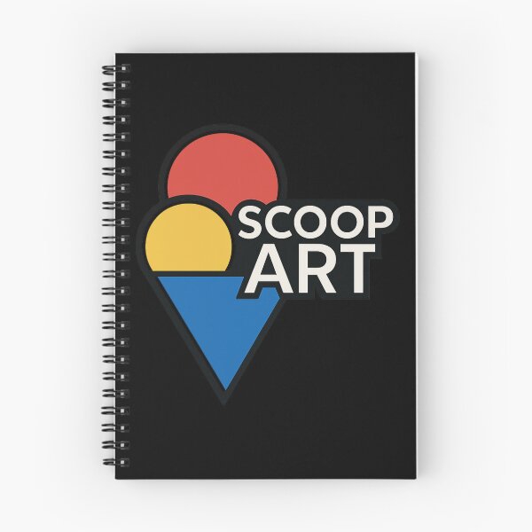Item preview, Scoop Art Modern Ice Cream Design designed and sold by ScriptedMoments.