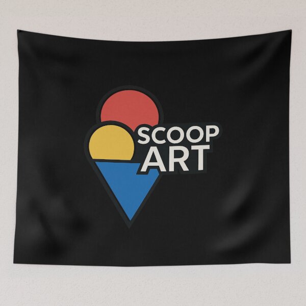 Item preview, Scoop Art Modern Ice Cream Design designed and sold by ScriptedMoments.