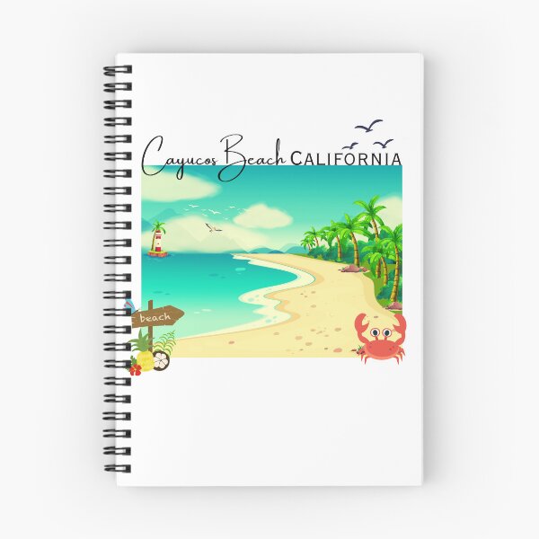 Item preview, Cayucos Beach California Tropical Sunset Souvenir Design designed and sold by DonnaRaine.