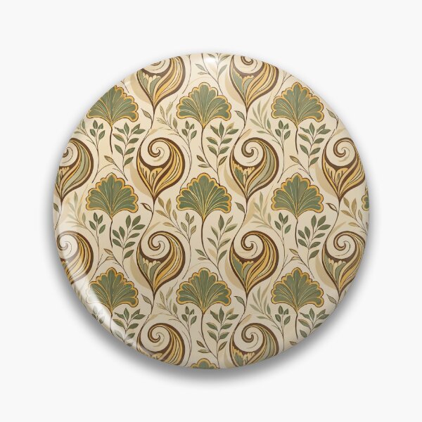 Item preview, Ginkgo Paisley designed and sold by Designbes.