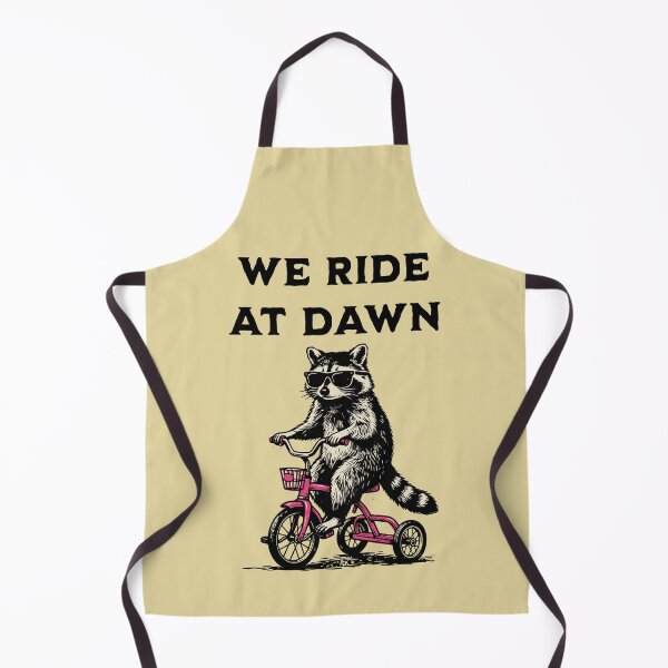 Item preview, Raccoon Tricycle Rider We Ride At Dawn designed and sold by d247.