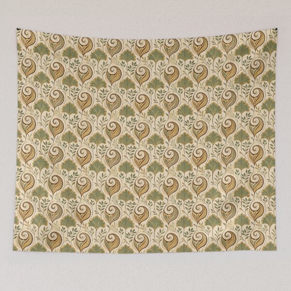Item preview, Ginkgo Paisley designed and sold by Designbes.