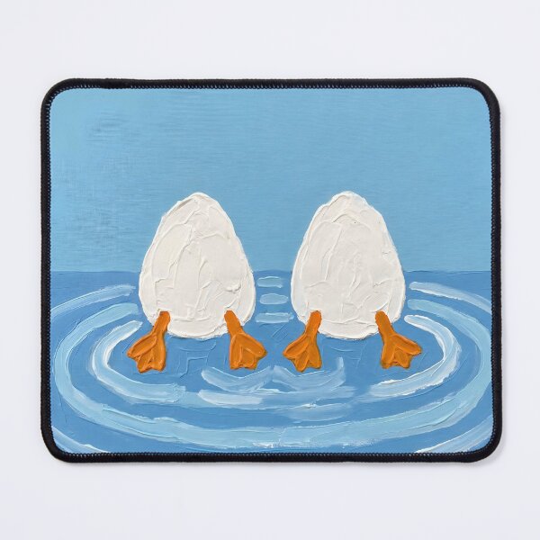 Item preview, Duck Butts - Cute Duck Bums Couple Painting designed and sold by TackyTime.