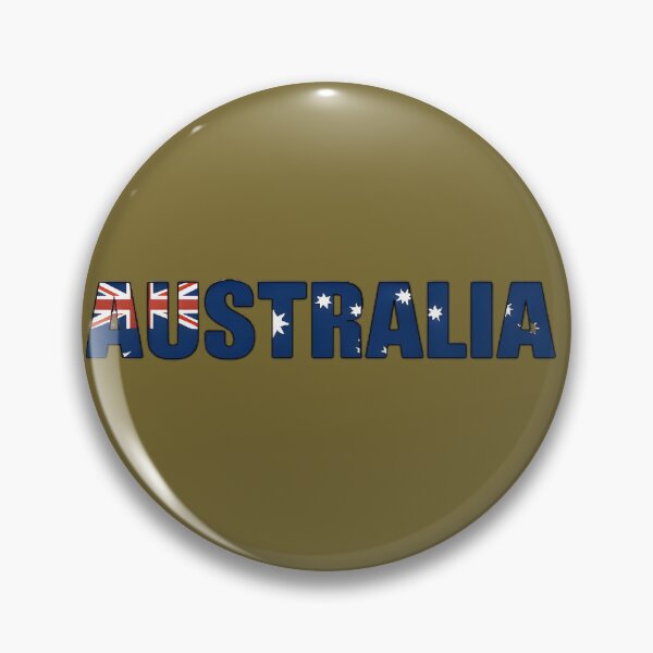 Item preview, Australia text with flag no background designed and sold by CreationsNicB.