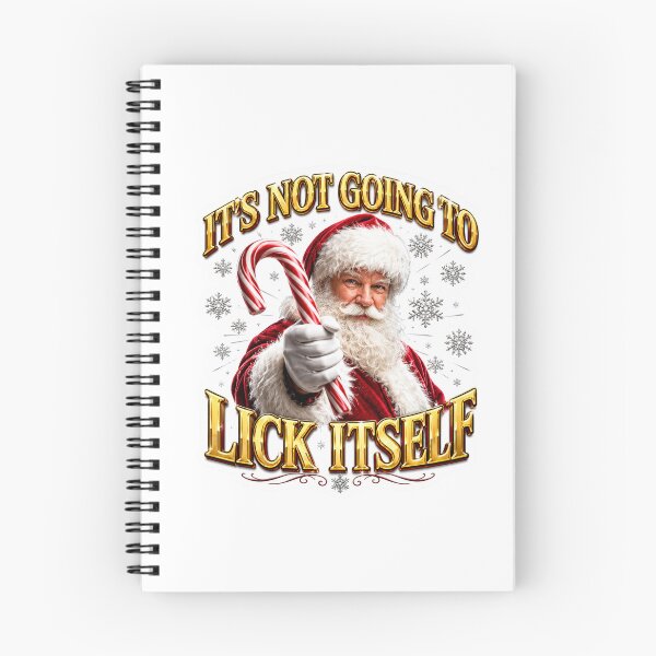 Item preview, Its not going to lick itself Christmas Santa designed and sold by SMARTKIT  DESIGNAGENCY.