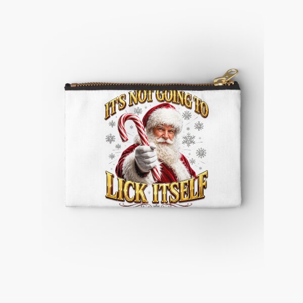 Item preview, Its not going to lick itself Christmas Santa designed and sold by SMARTKIT  DESIGNAGENCY.