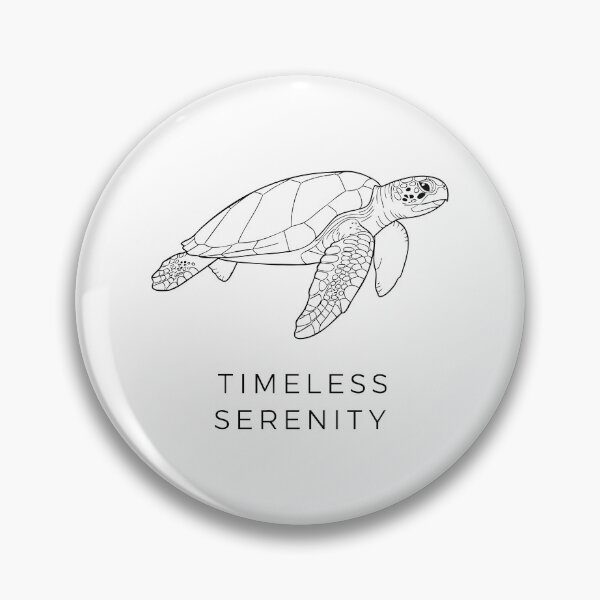 Item preview, Minimalist Sea Turtle Timeless Serenity Line Art designed and sold by Orviona.