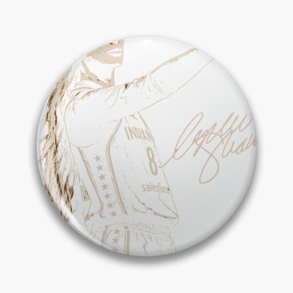 Item preview, Sophie Cunningham Indiana Fever Stencil Art Gold Edition designed and sold by botolt.