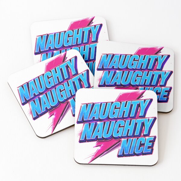 Item preview, Naughty naughty nice designed and sold by SMARTKIT  DESIGNAGENCY.