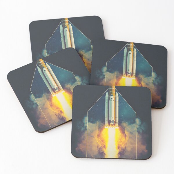 Item preview, 3d Render Of Vintage Space Rocket designed and sold by Checho30.