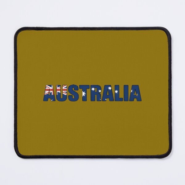Item preview, Australia text with flag no background designed and sold by CreationsNicB.