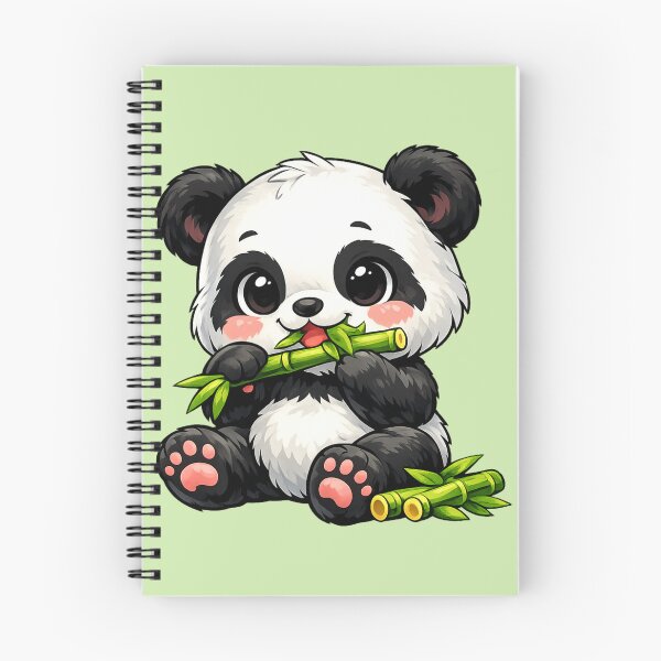 Item preview, Cute Panda Eating designed and sold by LumatoneStudio.