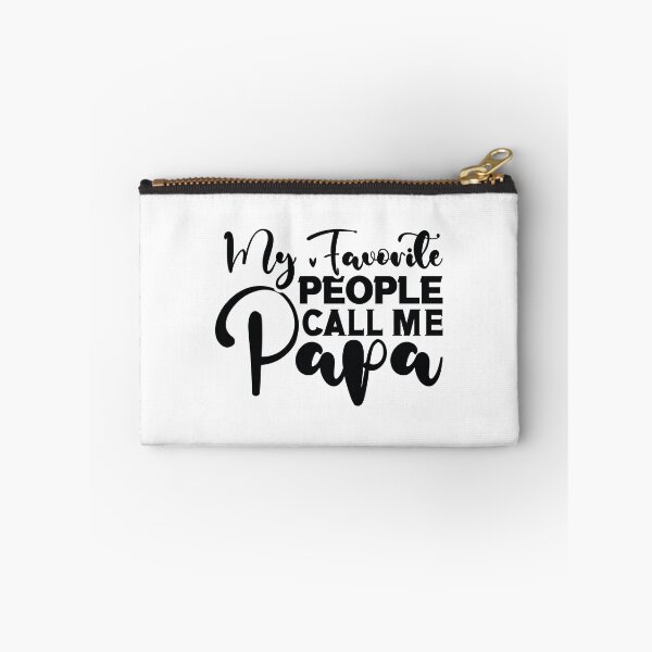 Item preview, My Favorite People Call Me Papa - Funny Dad Quotes Retro Vintage Aesthetic Proud Father Family Gift designed and sold by FuzionRaptor.