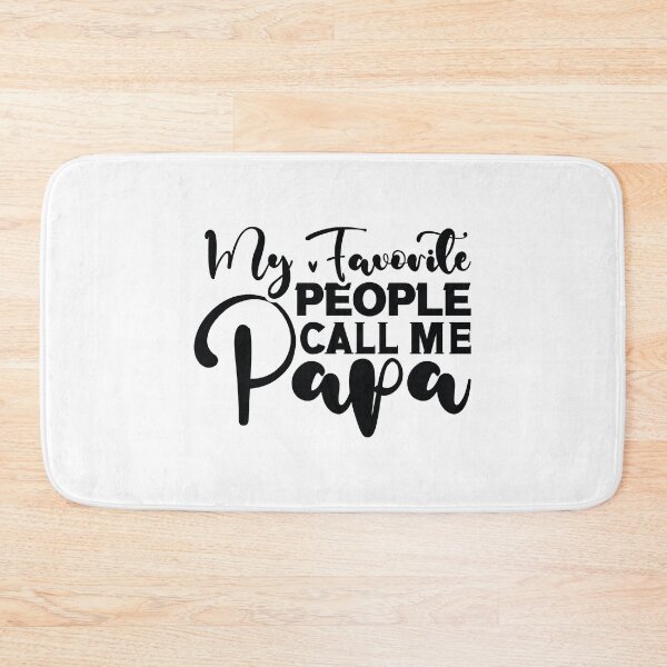 Item preview, My Favorite People Call Me Papa - Funny Dad Quotes Retro Vintage Aesthetic Proud Father Family Gift designed and sold by FuzionRaptor.