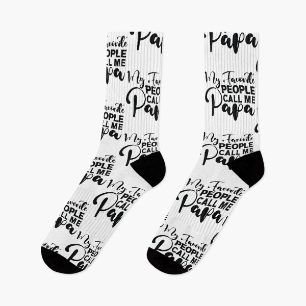 Item preview, My Favorite People Call Me Papa - Funny Dad Quotes Retro Vintage Aesthetic Proud Father Family Gift designed and sold by FuzionRaptor.