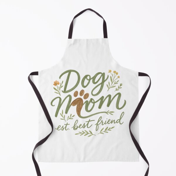 Item preview, Dog Mom Est. Best Friend — Hand Lettered Gift For Dog Lovers designed and sold by LuminoDesignCo.