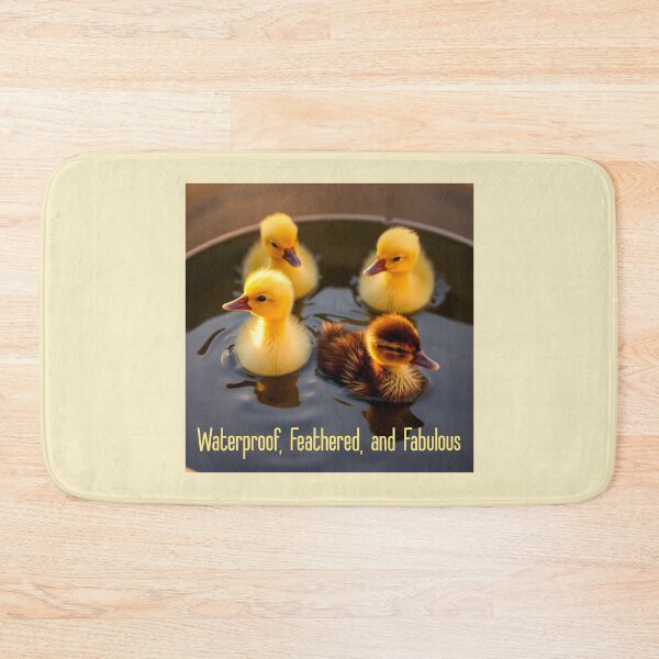 Item preview, Waterproof, Feathered, and Fabulous Ducklings designed and sold by Sachie's Studio.