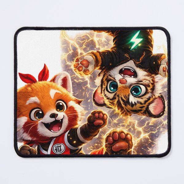 Item preview, Funny Red Panda Tiger Kung Fu Revenge Kids Gift Cute Animal Martial Arts NeoTigLuna designed and sold by NeoTigLuna.