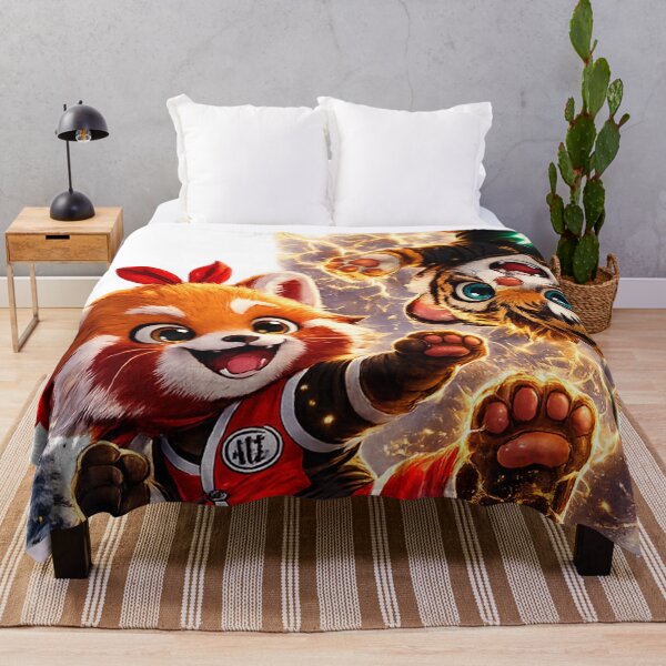 Item preview, Funny Red Panda Tiger Kung Fu Revenge Kids Gift Cute Animal Martial Arts NeoTigLuna designed and sold by NeoTigLuna.