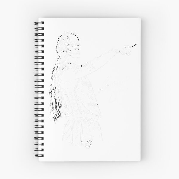 Item preview, Sophie Cunningham Signed Stencil Portrait White On Black Logo designed and sold by botolt.
