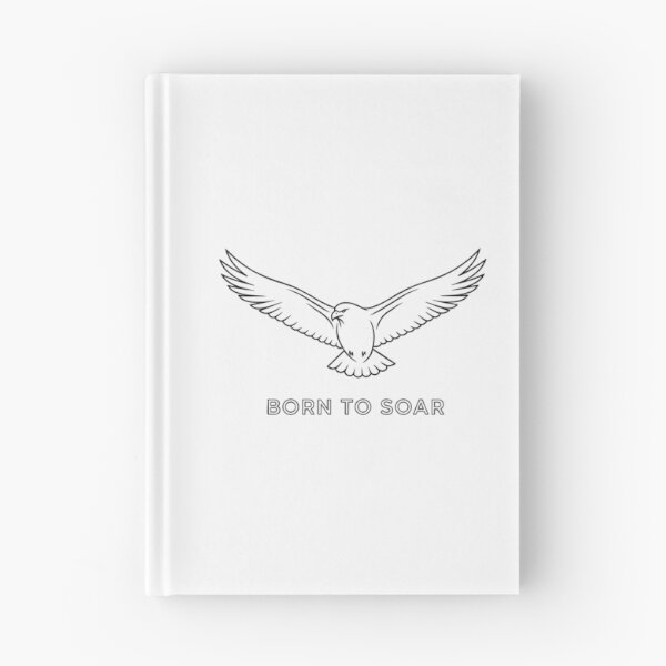 Item preview, Minimalist Hawk Born to Soar Line Art designed and sold by Orviona.