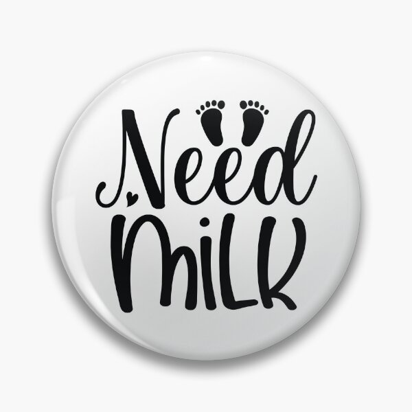 Item preview, Need Milk - Funny Dad Quotes Retro Vintage Aesthetic Baby Bottle Newborn Proud Papa Family Gift designed and sold by FuzionRaptor.