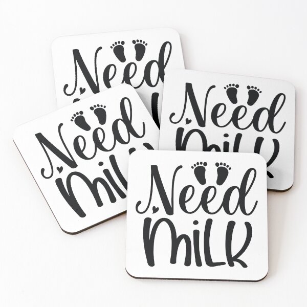Item preview, Need Milk - Funny Dad Quotes Retro Vintage Aesthetic Baby Bottle Newborn Proud Papa Family Gift designed and sold by FuzionRaptor.