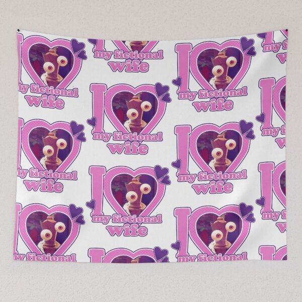 Item preview, I <3 My Fictional Wife - Queenie designed and sold by Comet and Crafts.