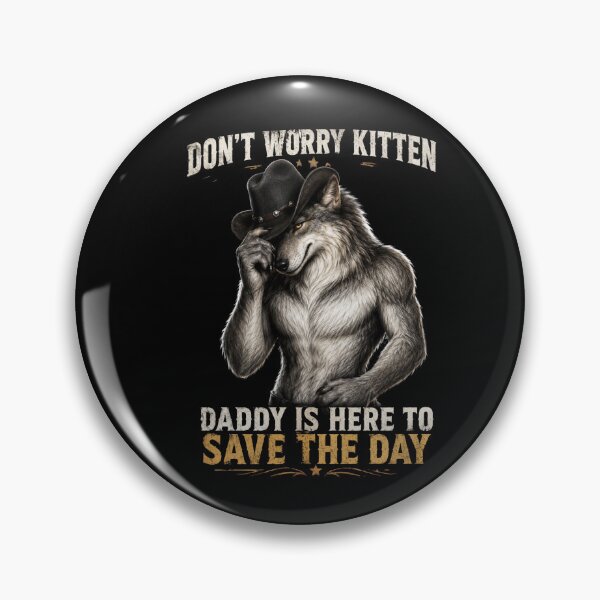 Item preview, Don't Worry Kitten Funny Wolf Meme designed and sold by SMARTKIT  DESIGNAGENCY.