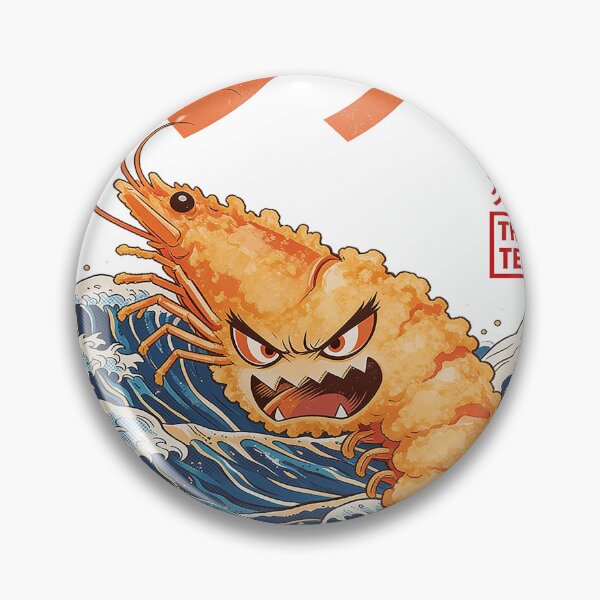 Item preview, Crispy Tempura Shrimp Wave Art designed and sold by landscapehaven.