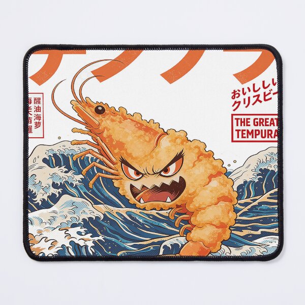 Item preview, Crispy Tempura Shrimp Wave Art designed and sold by landscapehaven.