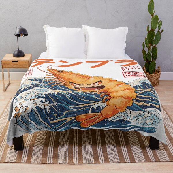 Item preview, Crispy Tempura Shrimp Wave Art designed and sold by landscapehaven.