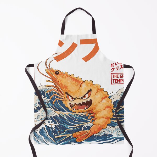 Item preview, Crispy Tempura Shrimp Wave Art designed and sold by landscapehaven.