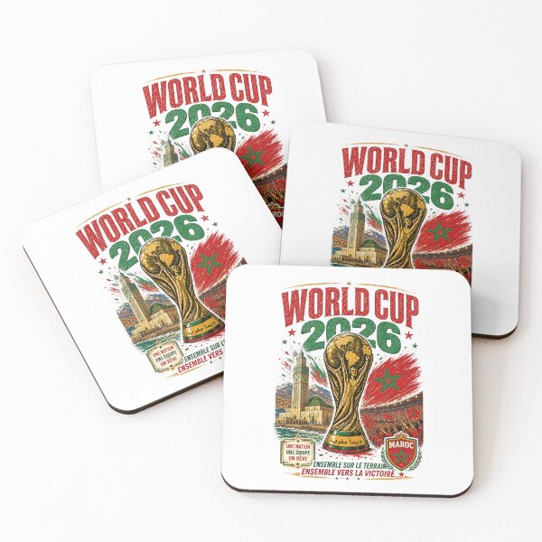 Item preview, Morocco 2026 Football Trophy Vintage Poster designed and sold by Arabic Ink Studio.