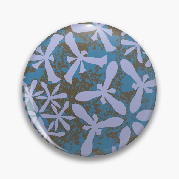 Item preview, Iris Reticular Radials on Blue & Brown designed and sold by Digitalmyth's Designs.