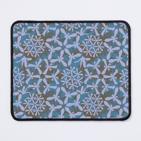 Item preview, Iris Reticular Radials on Blue & Brown designed and sold by Digitalmyth's Designs.