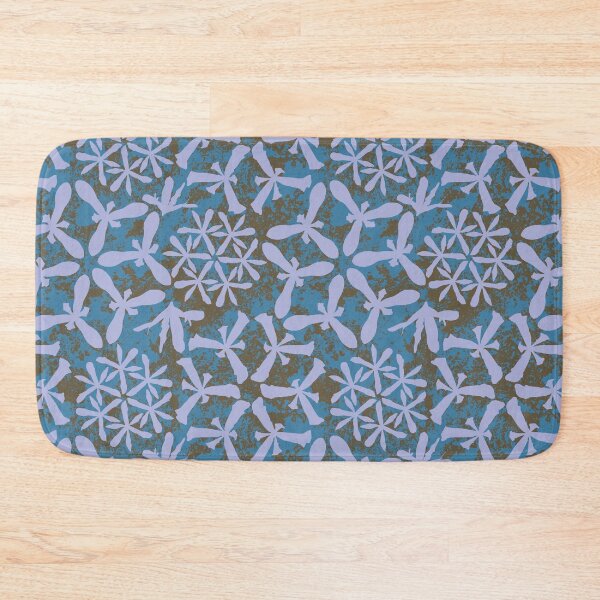 Item preview, Iris Reticular Radials on Blue & Brown designed and sold by Digitalmyth's Designs.